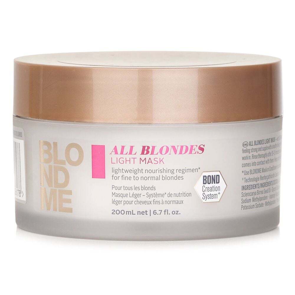 Schwarzkopf Professional BLONDME All Blondes Light Mask 200ml Discontinued